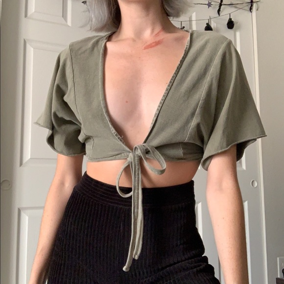 Urban Outfitters Tops - sold UO / tie top